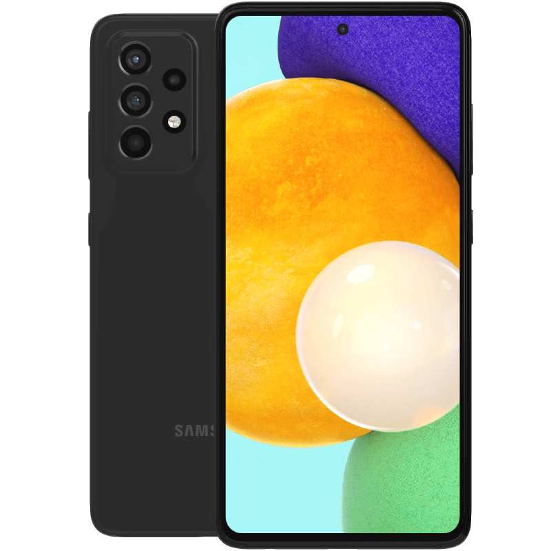 Samsung Galaxy A52s 5G Awesome Black 128 GB Klass B Nytt batteri original (Refurbished)
