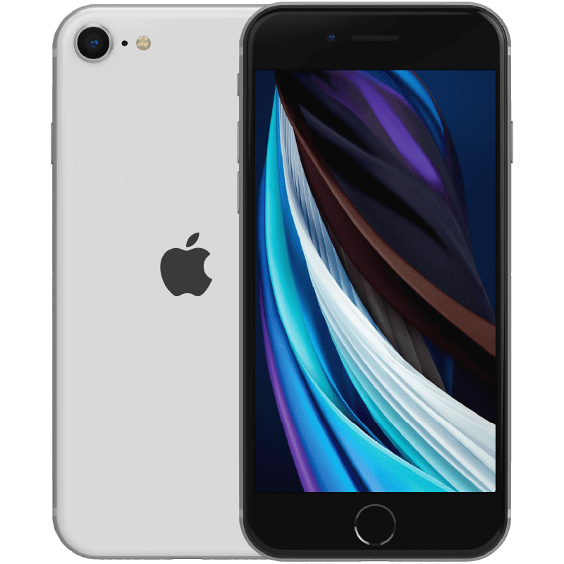 Apple iPhone SE (2020) White 64 GB Klass B Nytt batteri (Refurbished)