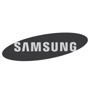 Samsung logo svartvit